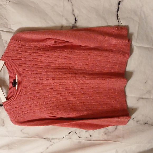 Talbots pink sweater LP ❤️❤️❤️❤️ - Picture 1 of 8